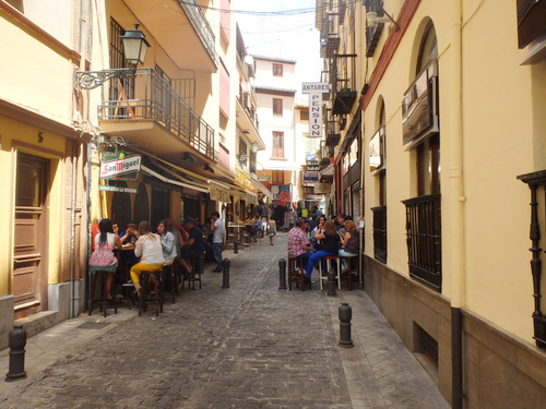 Downtown Granada.